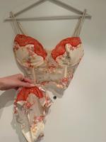 c&a lingerie unterwäsche korsage korsett 85B blumen vintage süß Nordrhein-Westfalen - Oberhausen Vorschau