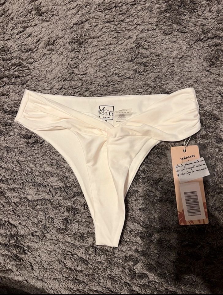 Oh Polly Brazilian Bikinihose S Creme weiß neu in Hamburg