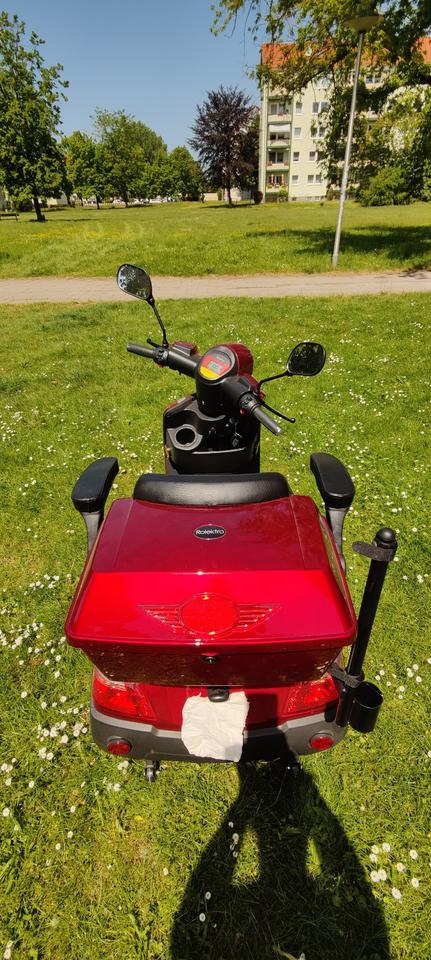 Krankenfahrstuhl    Elektrodreirad _Rot_Rolektro E Trike 15V.3 in Magdeburg