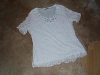 C&A Canda Damen Shirt Weiß Gr.46 kurzarm ansehen Brandenburg - Nauen Vorschau