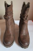 Mode Queen Stiefelette Stiefel mit Fell braun Gr. 37 Rheinland-Pfalz - Nachtsheim Vorschau
