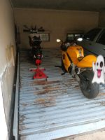 Alsb. Stellplatz Garage Motorrad Trailer Anhänger Oldtimer Vespa Hessen - Bickenbach Vorschau