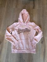 Hoodie Sweatpulli Superdry 40 L rosa glitzer Palietten Sachsen - Freital Vorschau