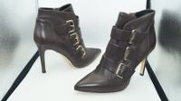 Mivida Italy Vero Cuoio voll Leder High Heel Stiefelettte Gr.39 Hessen - Bad Camberg Vorschau