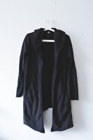 H&M Divided S schwarz black cardigan pullover kapuzze lang goth e Hannover - Ricklingen Vorschau