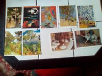 9 AK Kunstkarten Postkarten - P. Bonnard (7)+ E. Degas (2).. Bielefeld - Bielefeld (Innenstadt) Vorschau