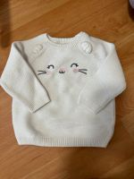 Weißer Pullover mit Katze Hannover - Linden-Limmer Vorschau