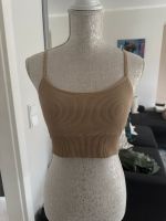 EVEN&ODD Bustier Crop Top beige Bude Stretch BH M 38 Düsseldorf - Friedrichstadt Vorschau