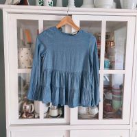 H&M Mädchen Langarm Shirt Bluse Oberteil Viskose Denim Gr. 152 Mülheim - Köln Holweide Vorschau