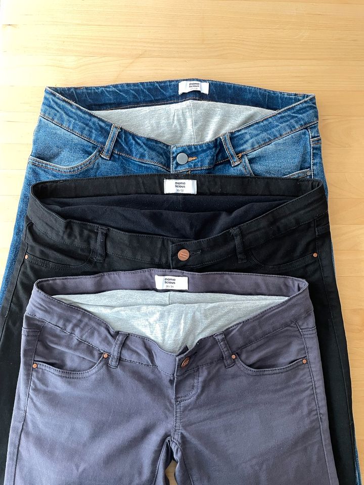 Mamalicious Jeans, wneu 1.Hand, blau, grau, schwarz in Bad Kohlgrub