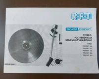 RFT Ziphona Stereo Plattenspieler, Bedienungsanleitung, Zittau Sachsen - Löbau Vorschau