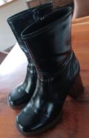 Stiefeletten, Stiefel, Catwalk, Grösse 39, schwarz Hessen - Fulda Vorschau
