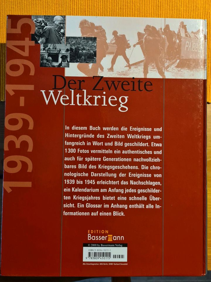 Der zweite Weltkrieg. Edition Bassermann in Dresden