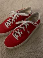 Polo Ralph Lauren Sneaker Gr. 38 in rot - Sommer Hamburg-Mitte - Hamburg St. Georg Vorschau