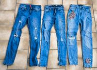 3 Jeans Mädchen Damen Größe 34 H&M, Bershka Niedersachsen - Lamspringe Vorschau