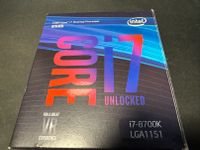 Intel Core i7 8700K 6x 3.70GHz So.1151 Nordrhein-Westfalen - Bottrop Vorschau