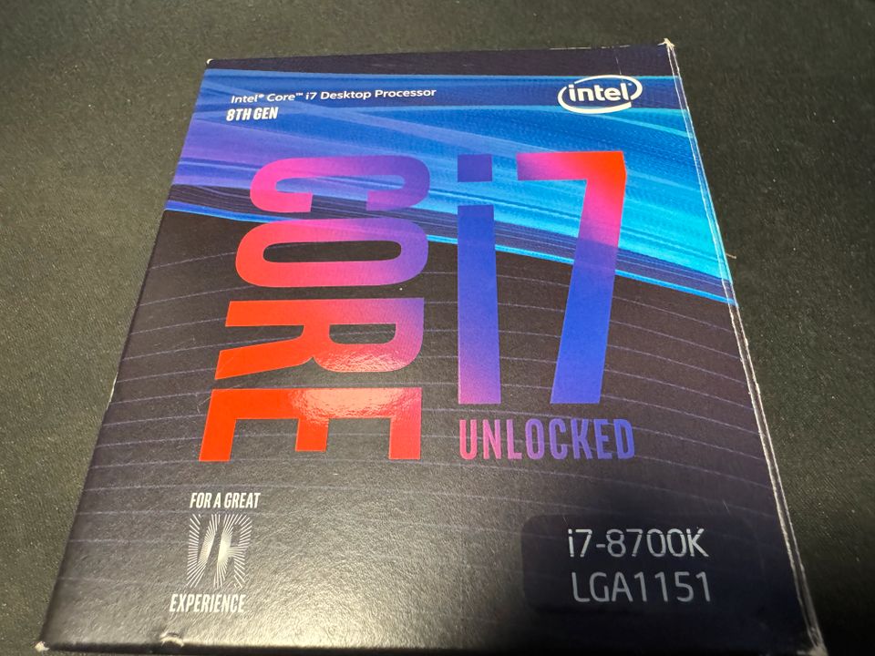 Intel Core i7 8700K 6x 3.70GHz So.1151 in Bottrop