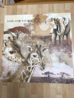 Wandbilder Wildlife Afrika: Löwe und Zebras, Giraffen und Elefant Rheinland-Pfalz - Limburgerhof Vorschau