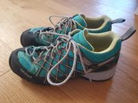 Wander-/ Trekkingschuhe, türkis-gelb-schwarz, Size 4 von Salewa Bayern - Sankt Wolfgang Vorschau