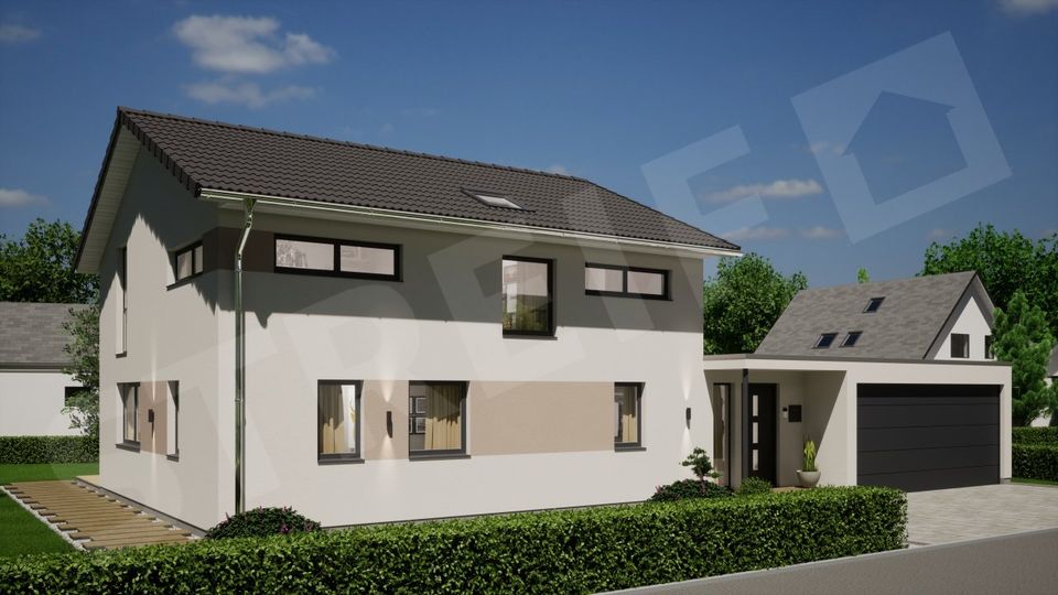 Nachhaltig: Heißer STREIF-Sommer - alle Häuser mit Kühlung + PV-Anlage in Ottendorf-Okrilla