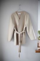 Mango Jacke Handmade Coat Wolle Wolljacke Beige braun Wandsbek - Hamburg Jenfeld Vorschau