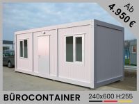 Baucontainer | Wohncontainer | Container | Bürocontainer | Lagercontainer | Gartencontainer | Containerhaus | TEILWEISE SOFORT VERFÜGBAR 240x600 Thüringen - Suhl Vorschau