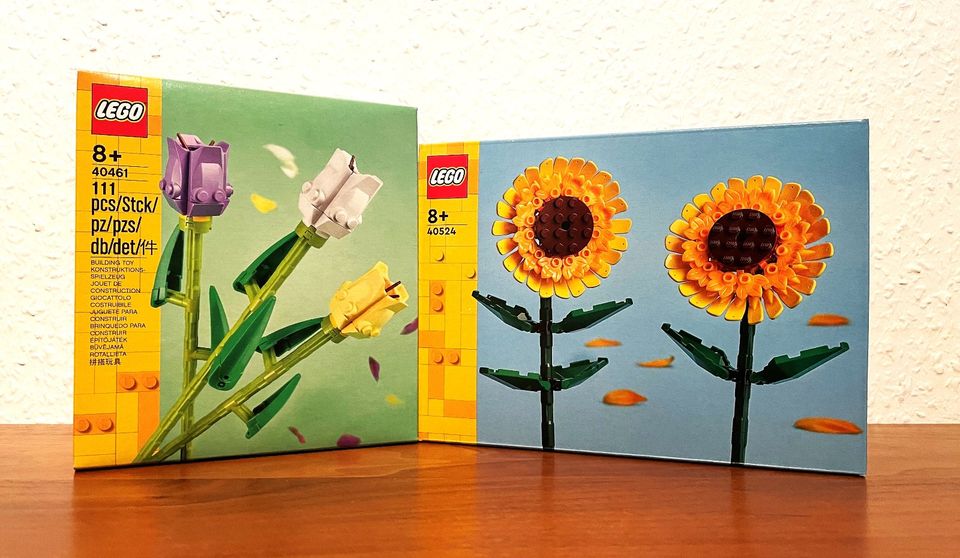 LEGO, Sonnenblumen (40524) + Tulpen (40461), NEU, OVP in Kehl