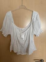 Oberteil von H&M weiß Gr.3XL Niedersachsen - Gnarrenburg Vorschau