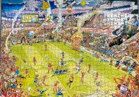 King Puzzle Fußballstadien 1.000 Teile Schleswig-Holstein - Bargfeld-Stegen Vorschau