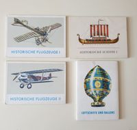 Sammelbildserien DDR Flugzeuge Luftschiffe Historische Postkarten Berlin - Hohenschönhausen Vorschau