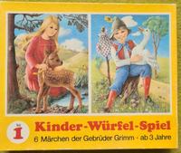 DDR Kinder-Würfel-Spiel / Puzzle / Märchen Gebrüder Grimm Sachsen-Anhalt - Halle Vorschau