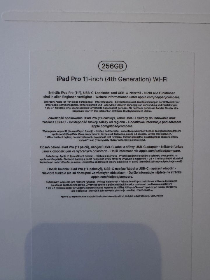 *WIE NEU* Apple iPad Pro 256GB mit Pencil in Langenhagen