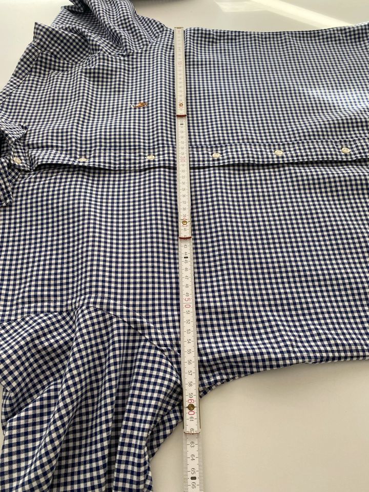 Polo Ralph Lauren Herren Hemd Gr. M slim fit blau kariert origina in Friedland