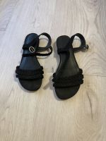 Damen Sandalen Sandaletten schwarz Größe 38 Nordrhein-Westfalen - Castrop-Rauxel Vorschau