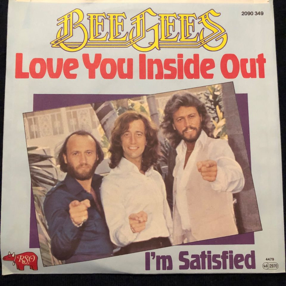 BEE GEES Love You Inside Out I'm Satisfied 7'' Single Vinyl 1979 in München