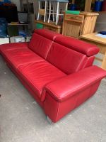 Rotes Leder Sofa Leder Couch Design Sofa Essen - Essen-Kray Vorschau