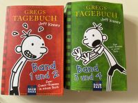 2 Bücher Gregs Tagebuch Band 1,2,3,4 Niedersachsen - Glandorf Vorschau