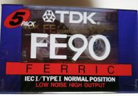 TDK FE90 Ferric kassette 5er Pack leere kassette Rheinland-Pfalz - Ludwigshafen Vorschau
