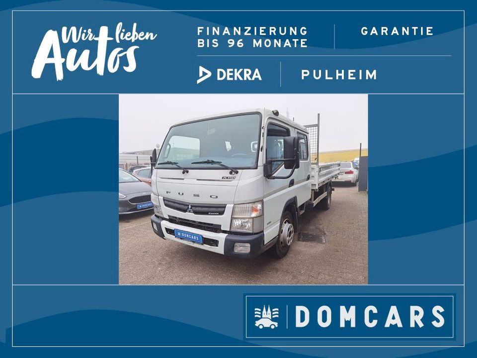 Mitsubishi Fuso Canter*DREISEITENKIPPER+DoKa+7.SITZER+EURO6 in Pulheim