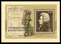 Briefmarke 200.Todestag W.A.Mozart Block 26 postfrisch Nordrhein-Westfalen - Weilerswist Vorschau