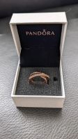 Pandora dreifach gekreuzter Pavé-Ring in Roségold 14k Baden-Württemberg - Munderkingen Vorschau