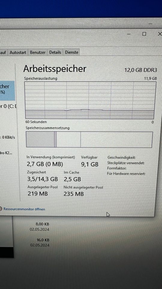 PC HP Workstation Z420, Xeon E5 , 1TB HDD, 12GB Ram, NVIDIA K2000 in Bad Salzdetfurth