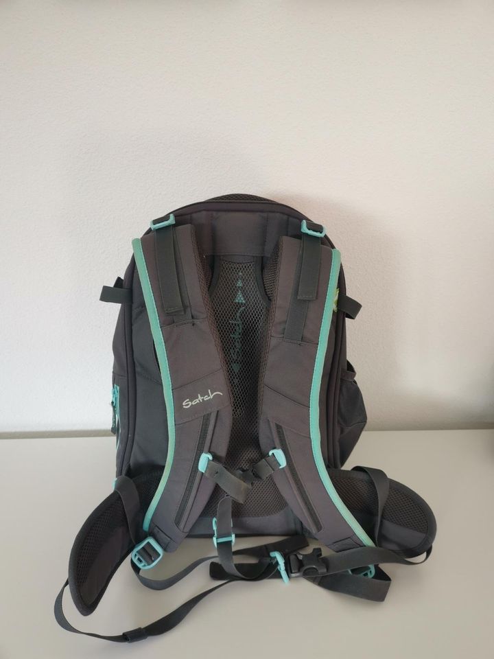 Schulrucksack/Rucksack von Satch(anthrazit),sehr guter Zustand!!! in Bad Brückenau