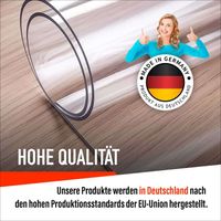 Artwelt Tischfolie Schutzfolie Transparent 2.0mm Tischdecke Nordrhein-Westfalen - Würselen Vorschau