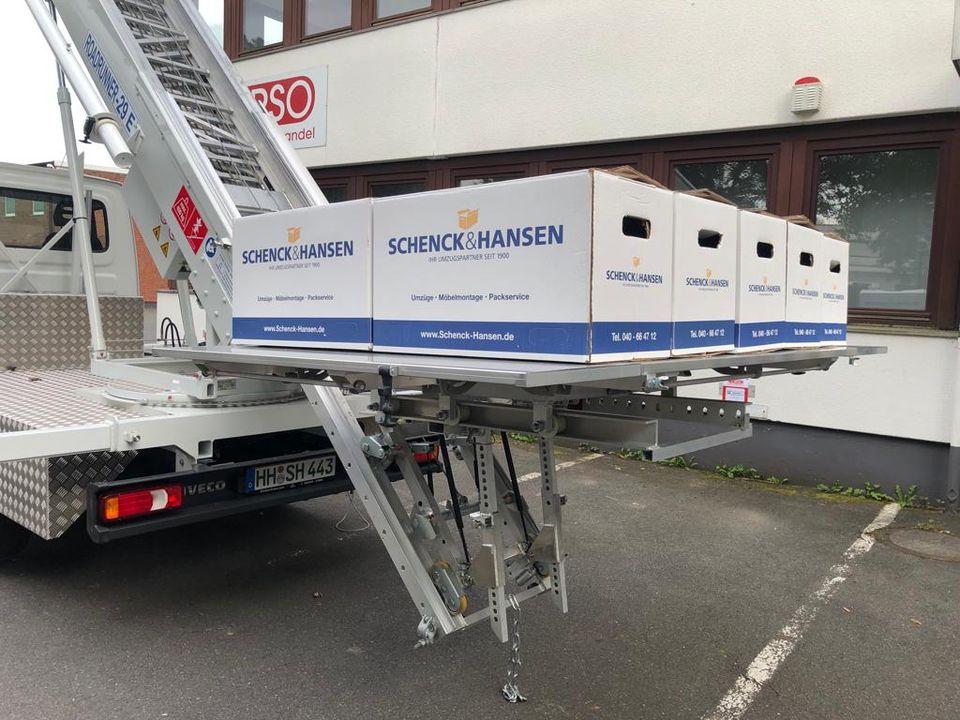 Möbellift / Außenlift für Umzüge, Dachdecker, ... in Hamburg