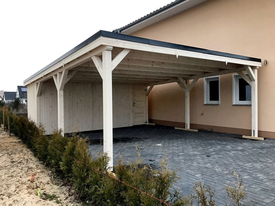 Holz Dach,Holz Carport,Holz Zaun, Terrassendach, in Herten