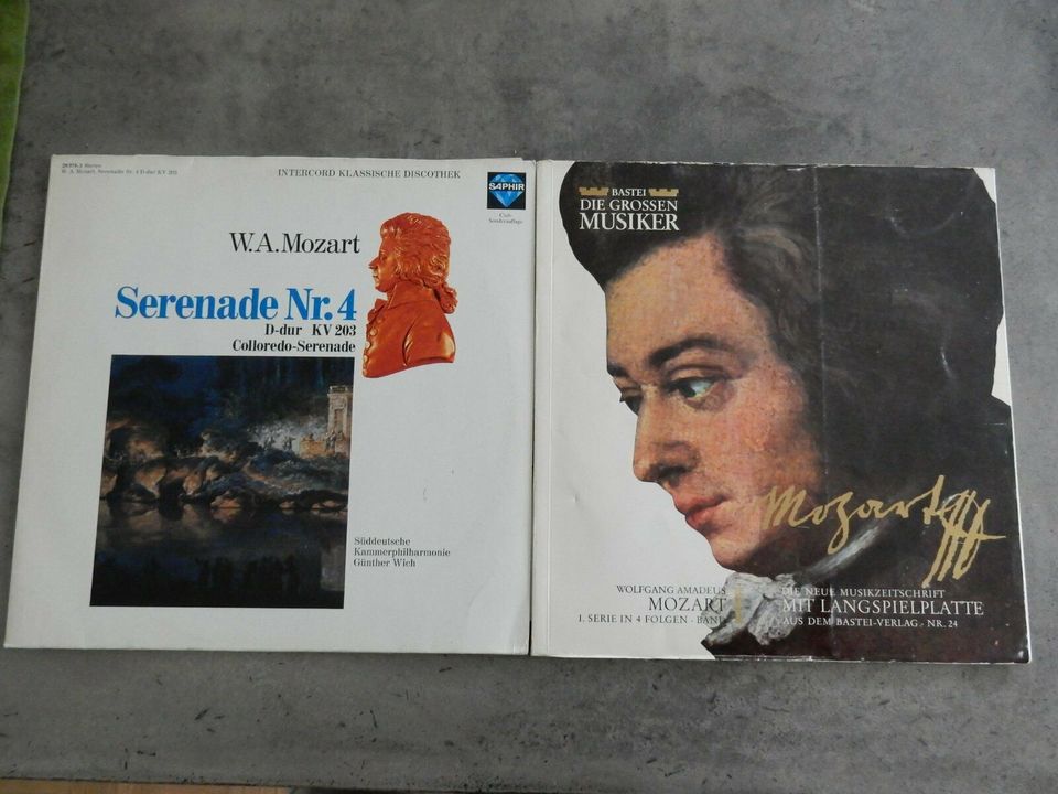 10x Mozart Vinyl LP Schallplatten in Bochum