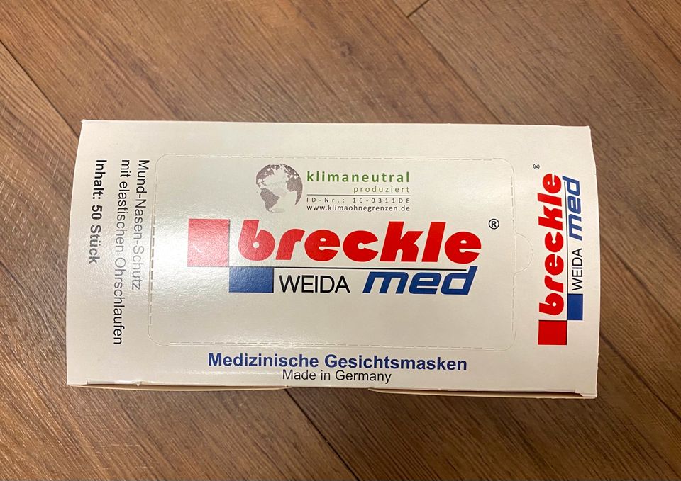 Bröckle medizinische Gesichtsmasken  8 Pack a 50 St. in Bretzenheim