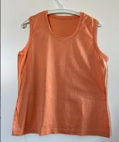 Top - T-Shirt - Damen – Gr. 40 – Baumwolle - orange – ärmellos Bayern - Schondorf am Ammersee Vorschau