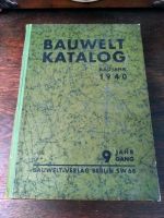 Altes Buch Baugewerbe Bau 1940 Werbung Katalog Krieg selten rar Thüringen - Jena Vorschau